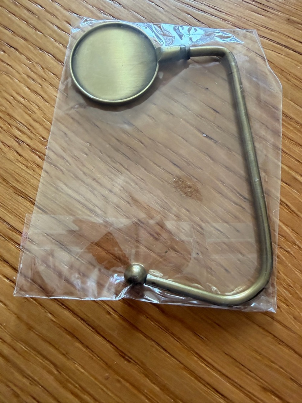 Antique Brass Handbag Hanger - Versatile Table Hook